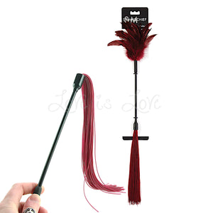 Sex & Mischief Enchanted Feather Tickler Dual-Ended Flogger Bondage - Paddles/Spankers/Ticklers Buy Sex Toys in Singapore LoveisLove U4Ria