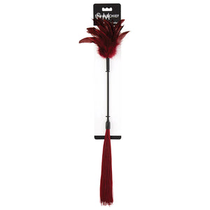 Sex & Mischief Enchanted Feather Tickler Dual-Ended Flogger Bondage - Paddles/Spankers/Ticklers Buy Sex Toys in Singapore LoveisLove U4Ria