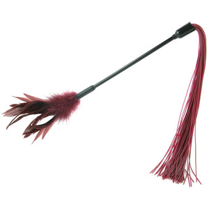 Sex & Mischief Enchanted Feather Tickler Dual-Ended Flogger Bondage - Paddles/Spankers/Ticklers Buy Sex Toys in Singapore LoveisLove U4Ria