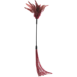 Sex & Mischief Enchanted Feather Tickler Dual-Ended Flogger Bondage - Paddles/Spankers/Ticklers Buy Sex Toys in Singapore LoveisLove U4Ria