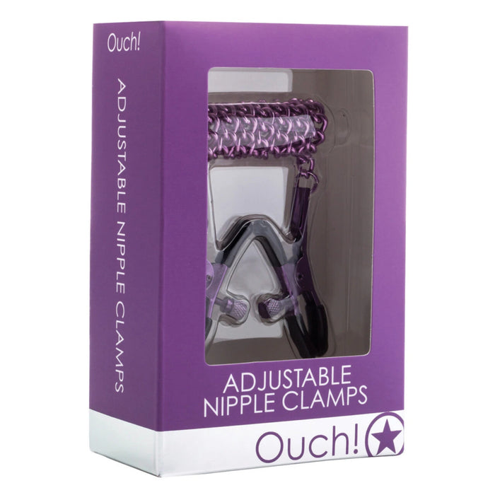 Shots Ouch! Adjustable Nipple Clamps