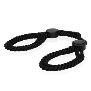 Shots Ouch! Adjustable Rope Hand Cuffs Black Buy in Singapore LoveisLove U4Ria 