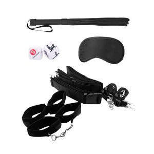 Shots Ouch! Black & White Bondage Belt Restraint System Buy in Singapore LoveisLove U4Ria 