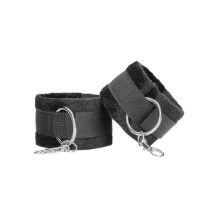 Shots Ouch! Black & White Velcro Wrist or Ankle Cuffs Buy in Singapore LoveisLove U4Ria 