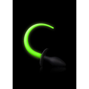 Shots Ouch! Glow in the Dark Silicone Puppy Tail Plug Buy in Singapore LoveisLove U4Ria 