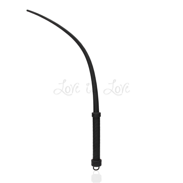 Shots Ouch! Silicone Tail Whip Black