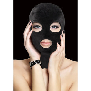 Shots Ouch! Velvet Mask with Eye and Mouth Opening Buy in Singapore LoveisLove U4Ria 