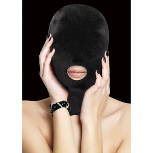 Shots Ouch! Velvet Mask with Mouth Opening - With or Without Eye Openings Bondage - Blindfolds & Masks Buy Sex Toys in Singapore LoveisLove U4Ria