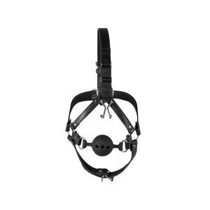 Shots Ouch! Xtreme Head Harness with Breathable Ball Gag and Nose Hooks Bondage - Ball & Bit Gags Buy Sex Toys in Singapore LoveisLove U4Ria