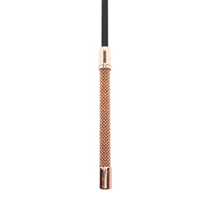 Silicone Riding Crop with Textured Handle Rose Gold Bondage - Floggers/Whips/Crops Buy Sex Toys in Singapore LoveisLove U4Ria