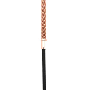 Silicone Riding Crop with Textured Handle Rose Gold Bondage - Floggers/Whips/Crops Buy Sex Toys in Singapore LoveisLove U4Ria