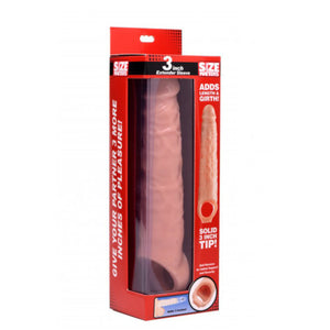 Size Matters 3 Inch Flesh Extender Sleeve Buy in Singapore LoveisLove U4Ria 