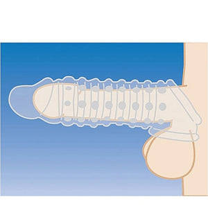 Size Matters Penis Enhancer Sleeve 1.5 Inch Clear Buy in Singapore LoveisLove U4Ria 