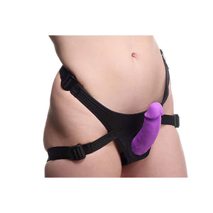 Strap U Double Charmer Silicone Double Dildo with Harness Strap-Ons & Harnesses - Strapless Strap-on Buy Sex Toys in Singapore LoveisLove U4Ria