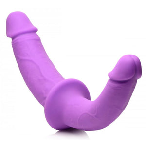 Strap U Double Charmer Silicone Double Dildo with Harness Strap-Ons & Harnesses - Strapless Strap-on Buy Sex Toys in Singapore LoveisLove U4Ria