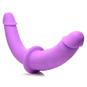 Strap U Double Charmer Silicone Double Dildo with Harness Strap-Ons & Harnesses - Strapless Strap-on Buy Sex Toys in Singapore LoveisLove U4Ria