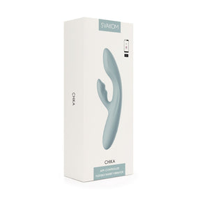 Svakom Chika App-Controlled Flexible Rabbit Vibrator Buy in Singapore LoveisLove U4Ria