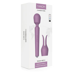 Svakom Emma Neo 2 Interactive Warming Wand Vibrator Romantic Rose Award-Winning & Famous - Svakom  Buy Sex Toys in Singapore LoveisLove U4Ria