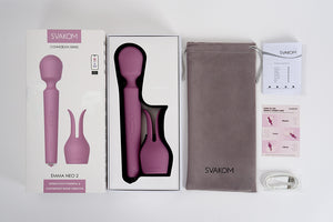 Svakom Emma Neo 2 Interactive Warming Wand Vibrator Romantic Rose Award-Winning & Famous - Svakom  Buy Sex Toys in Singapore LoveisLove U4Ria