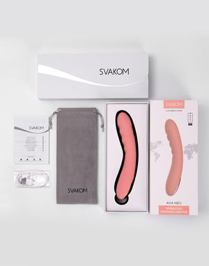 Svakom Ava Neo Interactive Thrusting Vibrator with App Control Award-Winning & Famous - Svakom Buy in Singapore LoveisLove U4Ria