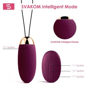 Svakom Elva Intelligent Mode Remote Control Egg [Authorized Agent]