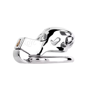 Stainless Steel Top Locking Cobra Chastity Cage #183 45MM Buy in Singapore LoveisLove U4Ria