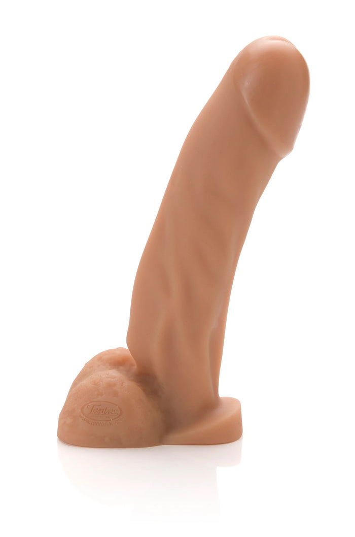 Tantus Hank Realistic Looking Premium Silicone Dildo Cocoa 6.75 Inch