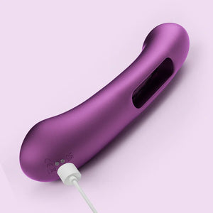 Honey Play Box Tempo Pressure Sensing App-Controlled Tapping G-Spot Vibrator Vibrators - G-Spot Vibrators Buy in Singapore LoveisLove U4Ria