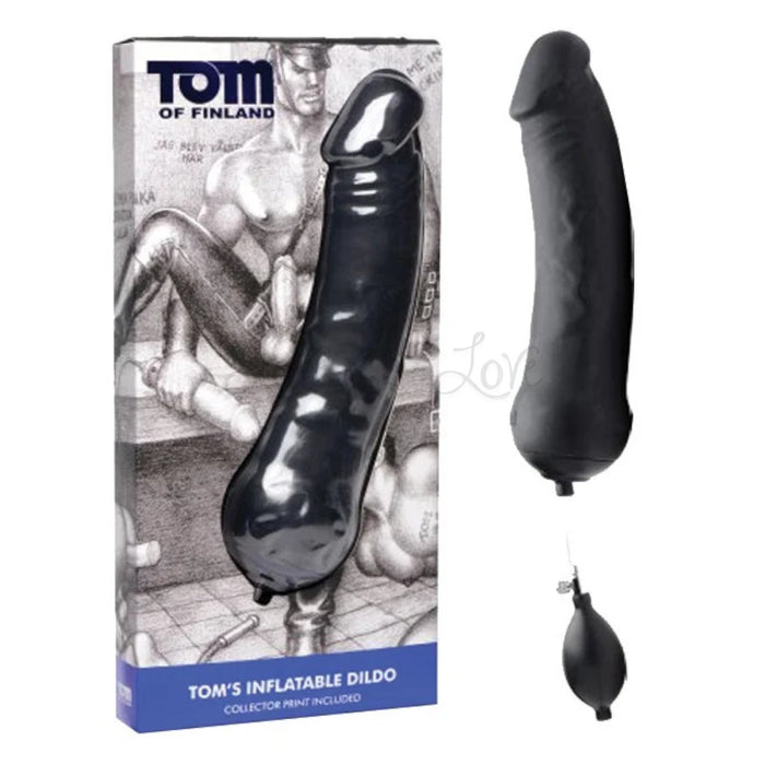 Tom Of Finland Inflatable Silicone Dildo