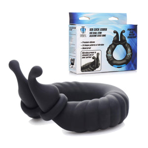  Trinity VIbes 10X Cobra Dual Stimulation Silicone Cock Ring Buy in Singapore LoveisLove U4Ria 