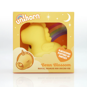 Unihorn Mini Clitoral Vibrator Heart Throb Pink or Bean Blossom Yellow Vibrators - Cute & Discreet  Buy in Singapore LoveisLove U4Ria