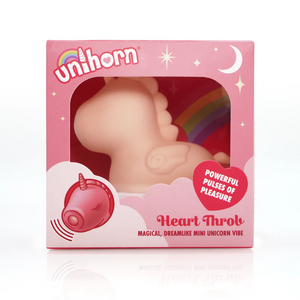 Unihorn Mini Clitoral Vibrator Heart Throb Pink or Bean Blossom Yellow Vibrators - Cute & Discreet  Buy in Singapore LoveisLove U4Ria