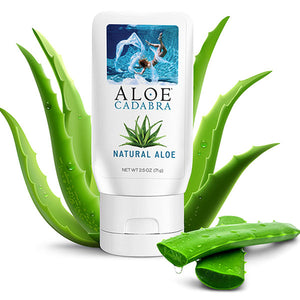 Aloe Cadabra Edible Organic Aloe Lubricant 2.5 Oz Lubes & Toy Cleaners - Natural & Organic Buy Sex Toys in Singapore LoveisLove U4Ria