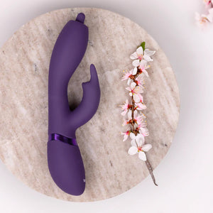 ​​​VIVE Nilo Triple-Action Pinpoint Rotating G-Spot Rechargeable Rabbit Buy in Singapore LoveisLove U4Ria 