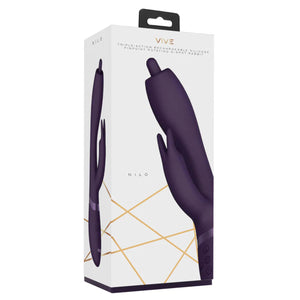 ​​​VIVE Nilo Triple-Action Pinpoint Rotating G-Spot Rechargeable Rabbit Buy in Singapore LoveisLove U4Ria 