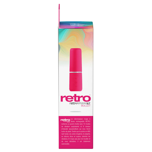 VeDO Retro Rechargeable Bullet Vibrator Pink or Turquoise Vibrators - Cute & Discreet Buy in Singapore LoveisLove U4Ria