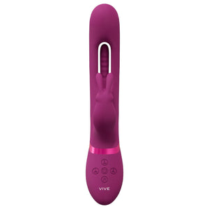 Vive Mika Rechargeable Triple Action Vibrating Rabbit with G-Spot Stimulator Buy in Singapore LoveisLove U4Ria 