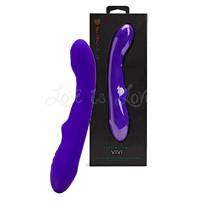 NU Sensuelle Vivi Double Tapping Vibe Deep Purple