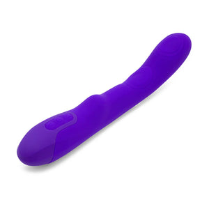 NU Sensuelle Vivi Double Tapping Vibe Deep Purple Vibrators - G-Spot Vibrators Buy in Singapore LoveisLove U4Ria