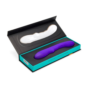 NU Sensuelle Vivi Double Tapping Vibe Deep Purple Vibrators - G-Spot Vibrators Buy in Singapore LoveisLove U4Ria