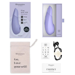 Womanizer Enhance 2-in-1 Peasure Air & Vibratings Clitoral Stimulator Buy in Singapore LoveisLove U4Ria 