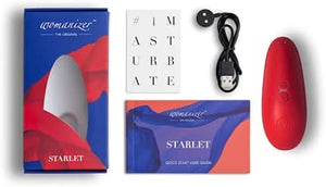 Womanizer Starlet 2.0 Clitoral Stimulator Cherry Red