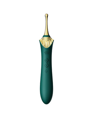 ZALO Bess 2 Heating Clitoral Massager with 4 Attachments Green Vibrators - Clitoral & Labia  Buy in Singapore LoveisLove U4Ria