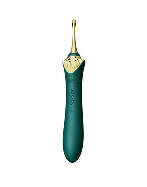 ZALO Bess 2 Heating Clitoral Massager with 4 Attachments Green Vibrators - Clitoral & Labia  Buy in Singapore LoveisLove U4Ria