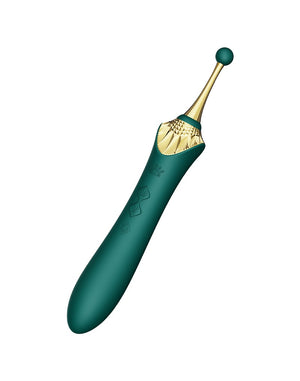 ZALO Bess 2 Heating Clitoral Massager with 4 Attachments Green Vibrators - Clitoral & Labia  Buy in Singapore LoveisLove U4Ria