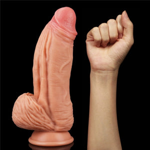 King-Sized Dual-Layered Silicone Nature Cock 10" Dildos - Large & Unique Dildos Buy in Singapore LoveisLove U4Ria