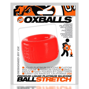 Oxballs Balls-T Silicone Smoosh BallStretcher Black or Blueballs Metallic or Red