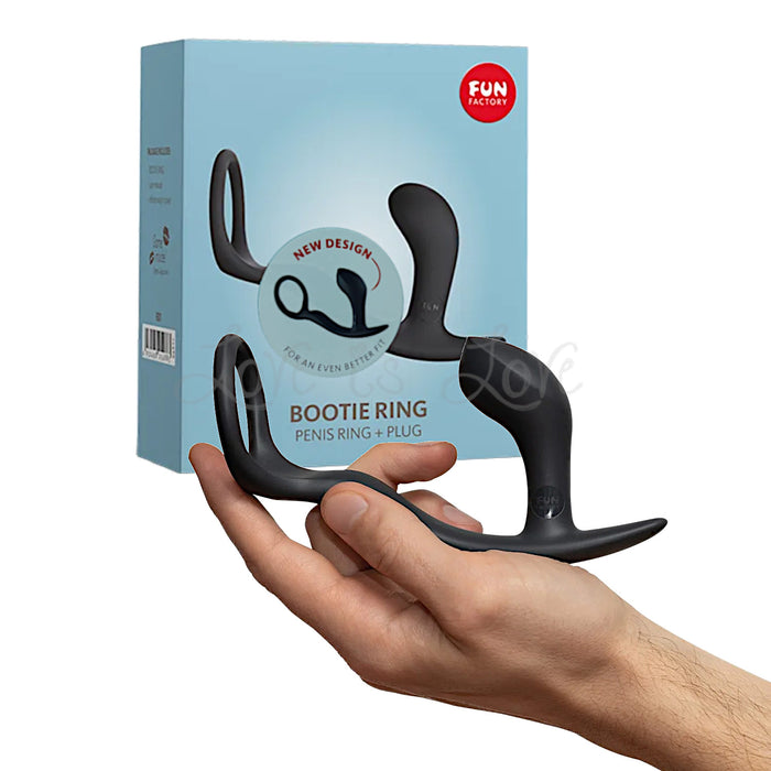 Fun Factory Bootie Ring Silicone Prostate Stimulator With Cock Ring (New Design)