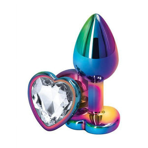 NS Novelties Rear Assets Aluminum Multicolor Butt Plug