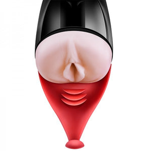 Erocome Taurus Pressure Sensitive Auto-sucking Masturbator with Tongue Stimulator